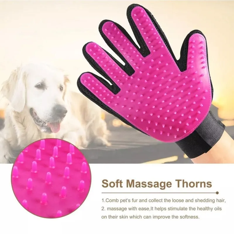 Hair De-Shedding Grooming Glove