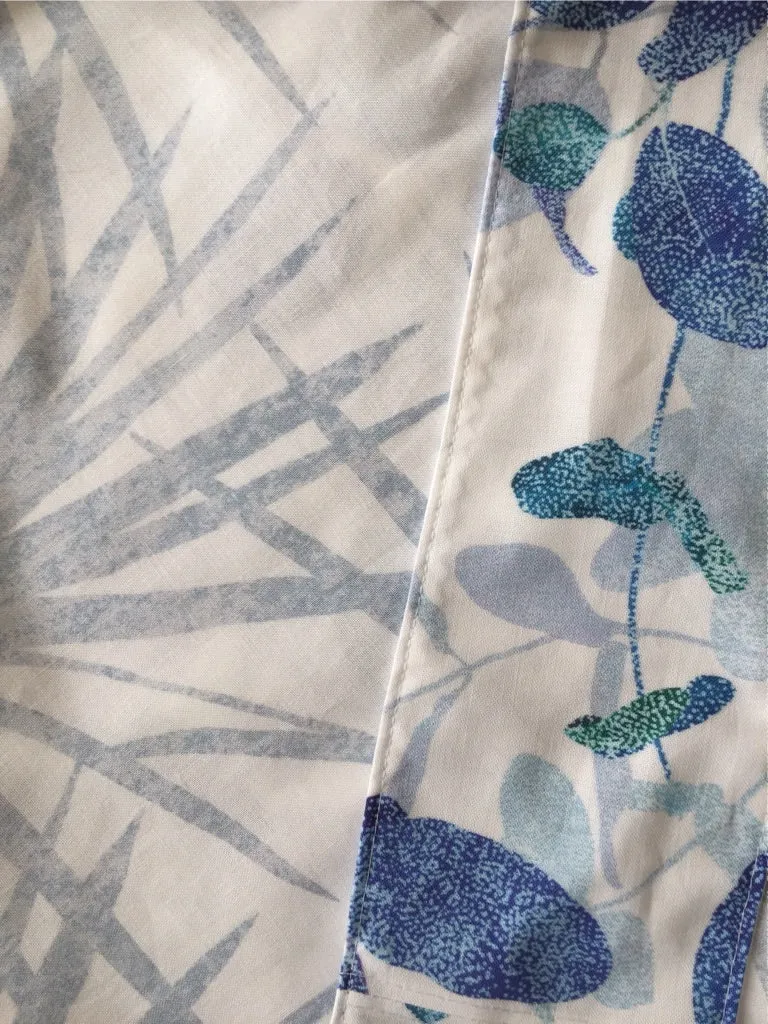 HALEIWA BOHO BAG - Silver Leaf