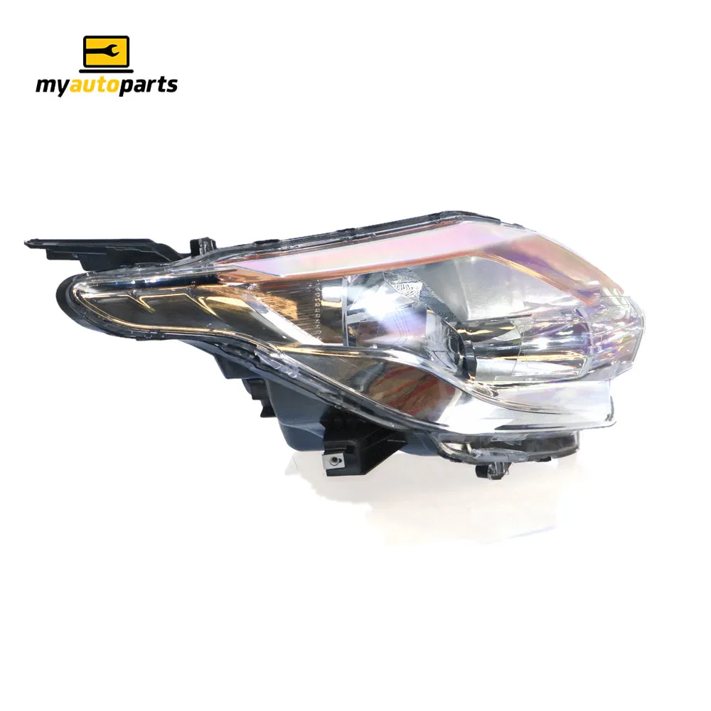 Halogen Head Lamp Drivers Side Certified suits Mitsubishi Triton MQ GLX/GLX  2016 to 2018