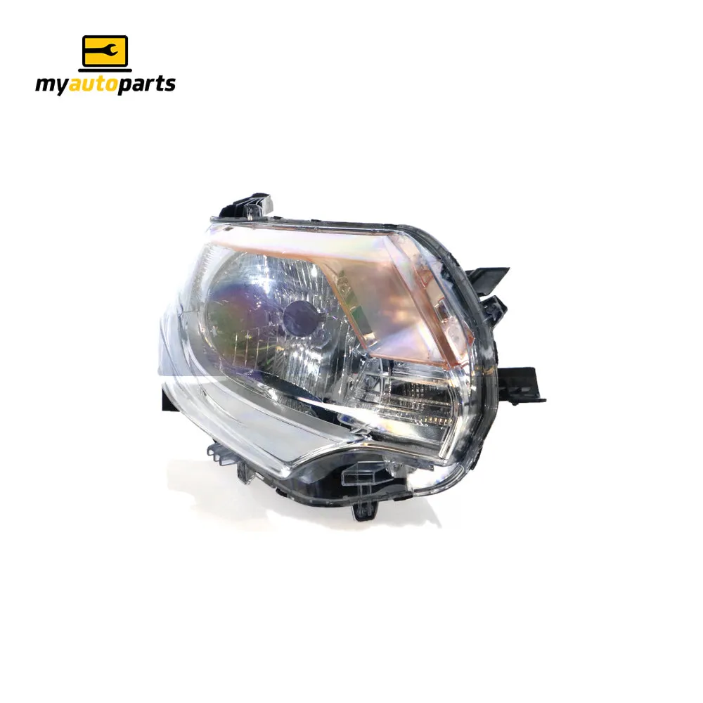 Halogen Head Lamp Drivers Side Certified suits Mitsubishi Triton MQ GLX/GLX  2016 to 2018