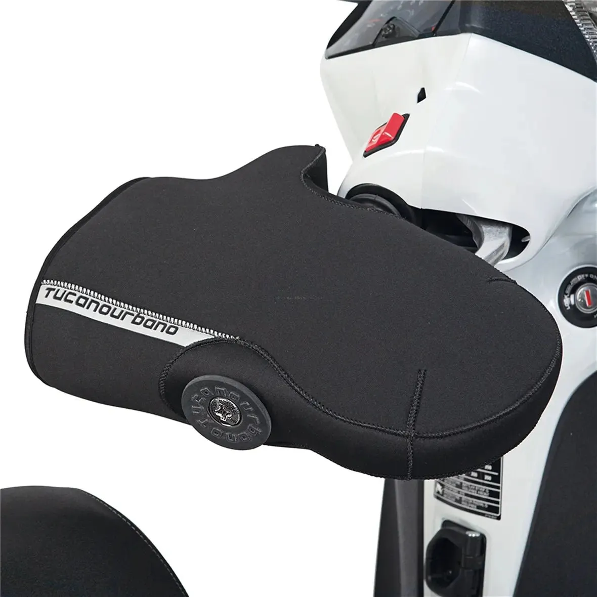 Hand Grip Covers TUCANO URBANO "Streamlined" neoprene black | Universal