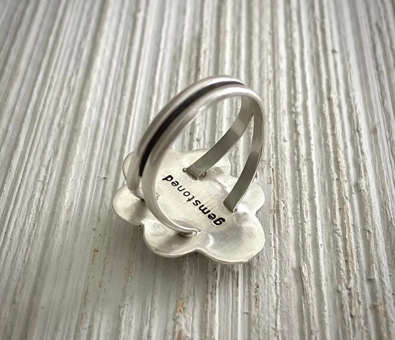 Hand Stamped Sonoran Gold Ring