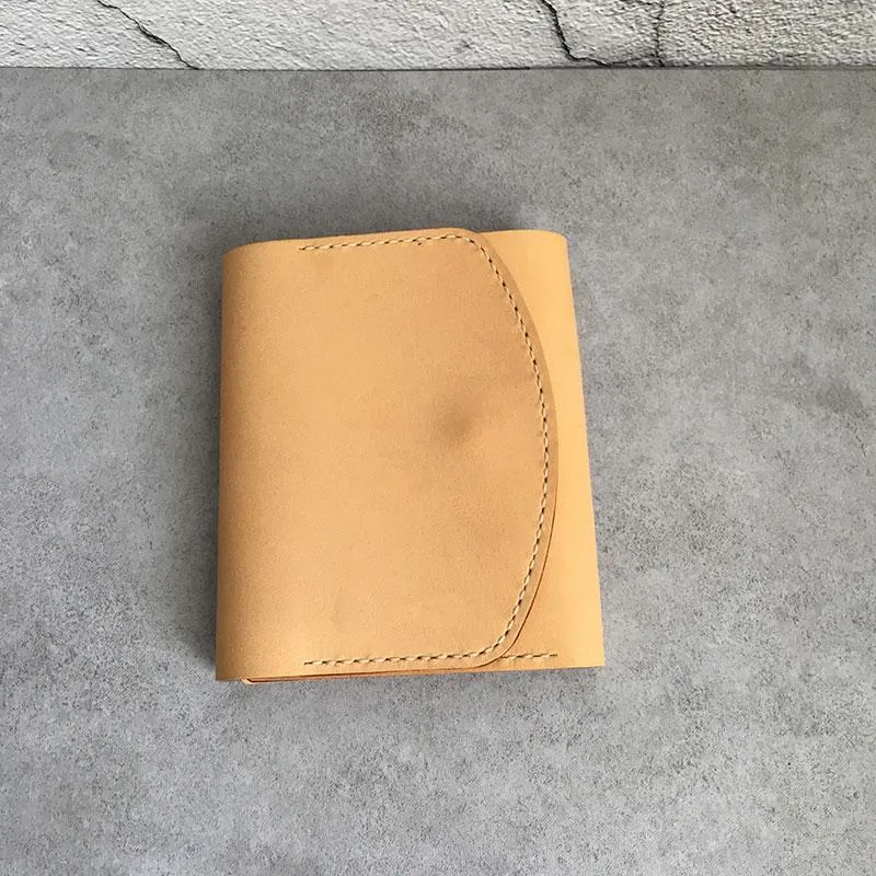 HANDMADE LEATHER Women Cute Trifold Short Small WALLET PERSONALIZED MONOGRAMMED GIFT CUSTOM Card Holder Small Wallet
