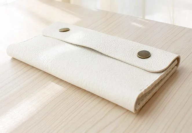 Handmade Leather Women Long Wallet PERSONALIZED Bifold Wallet