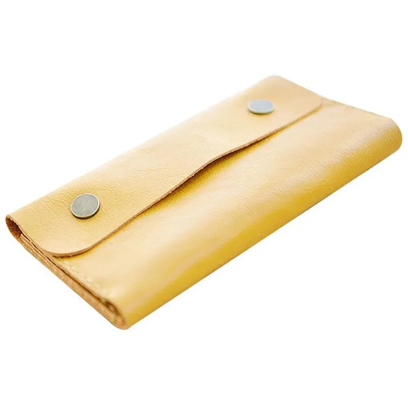 Handmade Leather Women Long Wallet PERSONALIZED Bifold Wallet