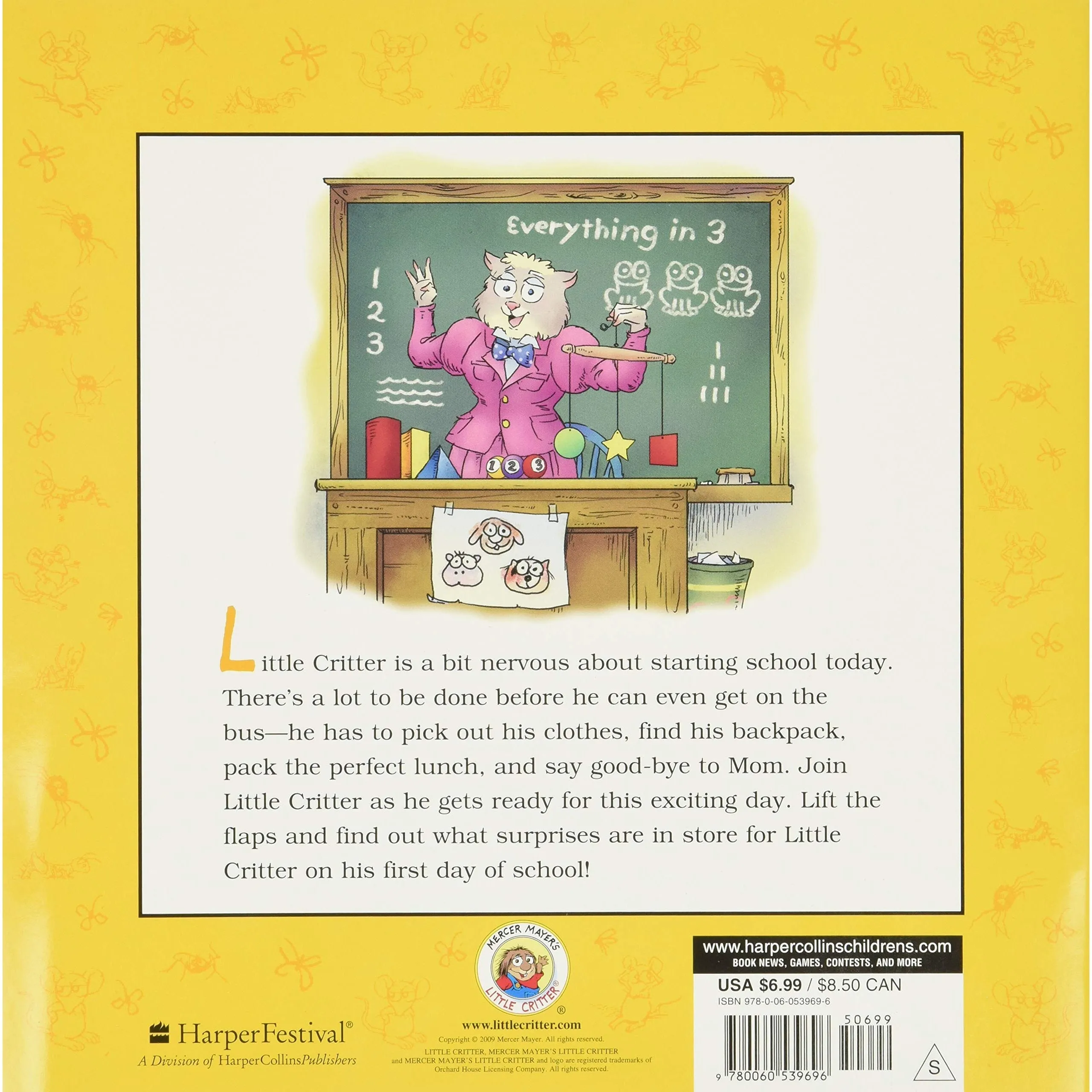 Harper Collins: Little Critter: First Day of School (Paperback Book)