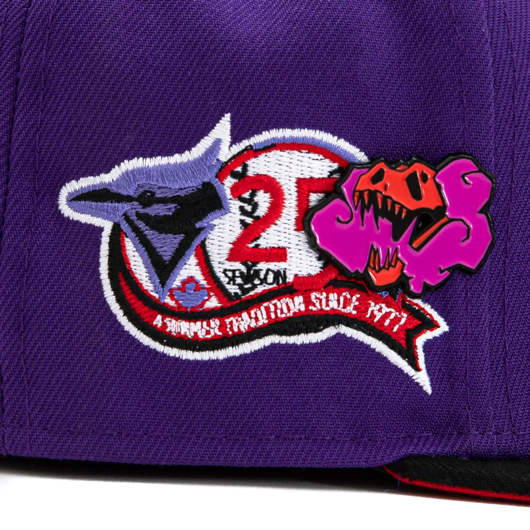 Hat Club T-Dot Dinohead Pin - Multi-Color