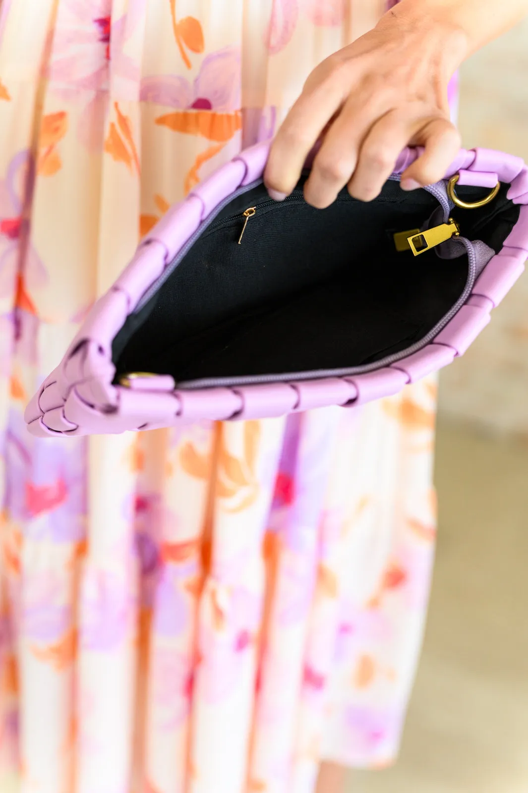 Hazel Blues® |  Forever Falling Handbag in Lilac