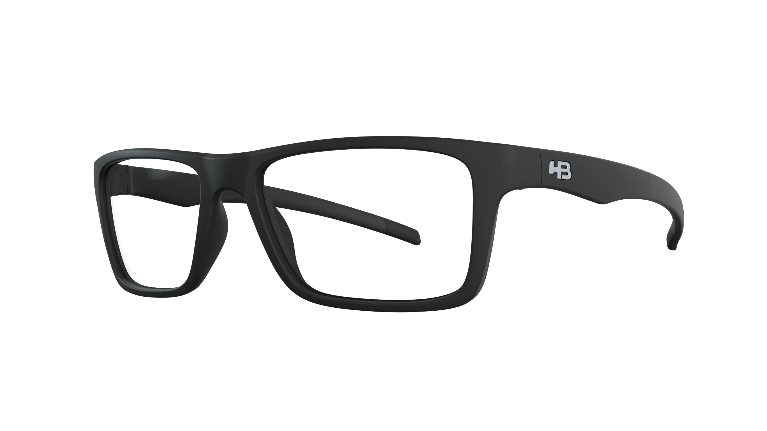 HB 93160 Switch Clip On Matte Black/ Gray Polarized  Lente 5,3 Cm