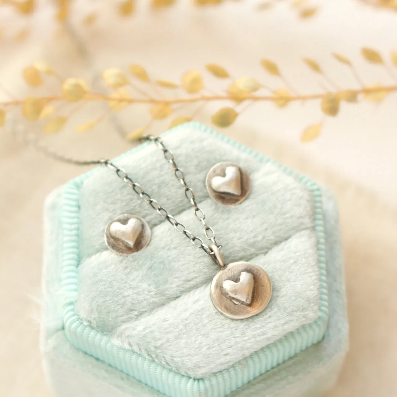 Heart Post Earrings
