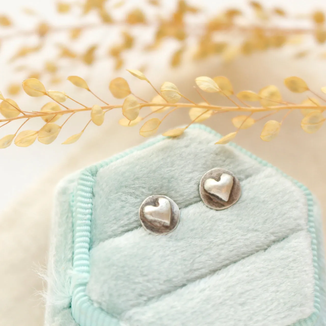 Heart Post Earrings