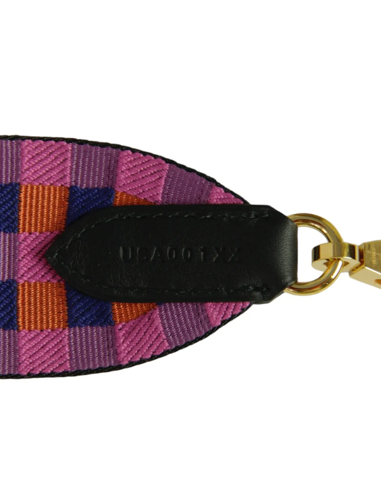 Hermes Toile Swift 50mm Maxi Quadrille Strap