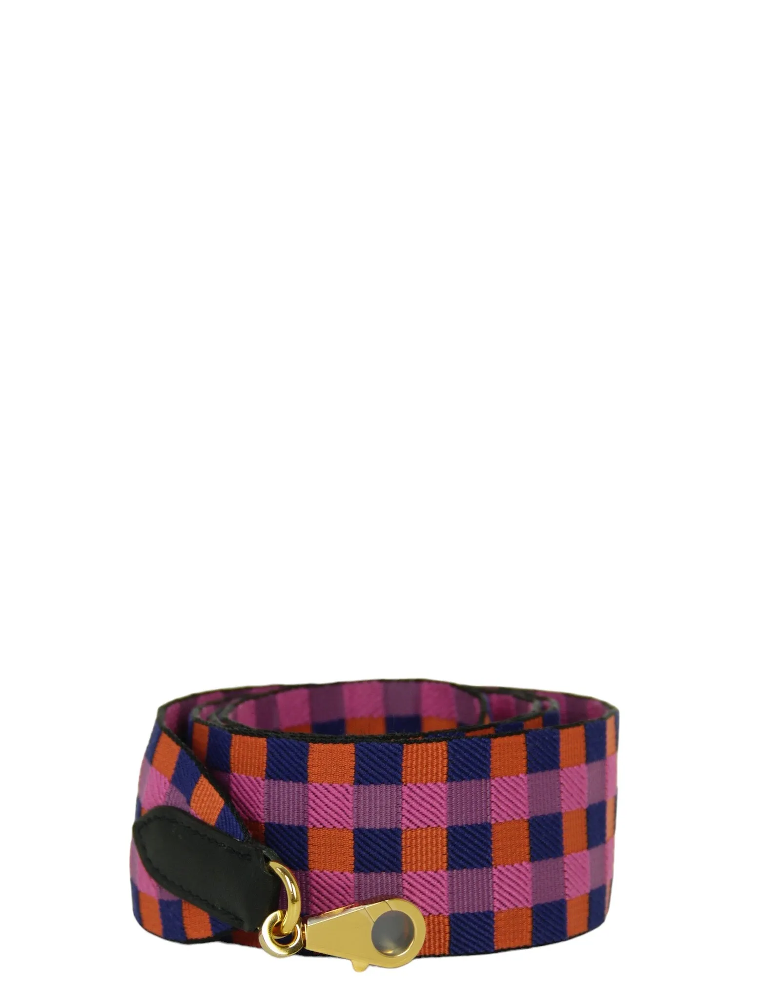 Hermes Toile Swift 50mm Maxi Quadrille Strap