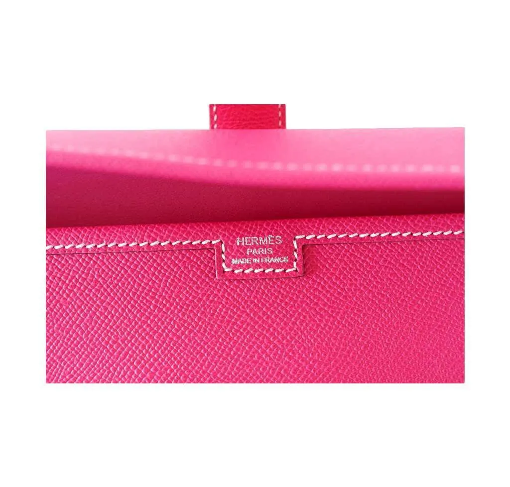 Hermès Jige 29 Rose Tyrien Clutch Bag