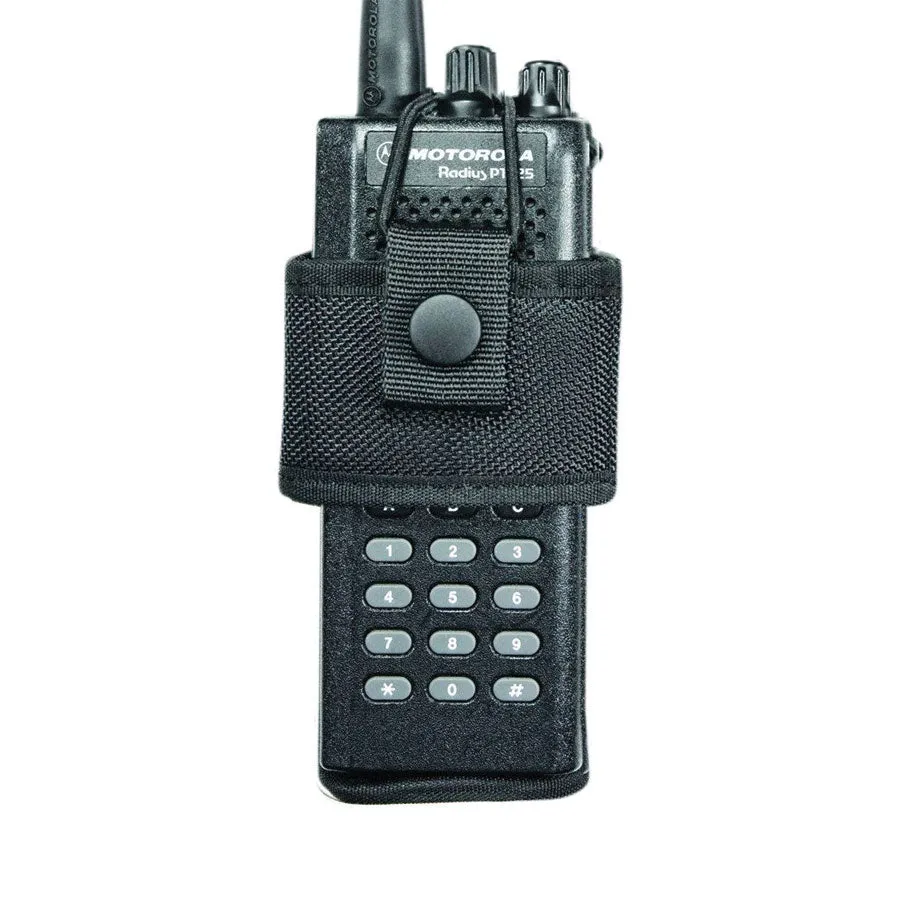 Hero's Pride Ballistic Universal Adjustable Radio Holder Black