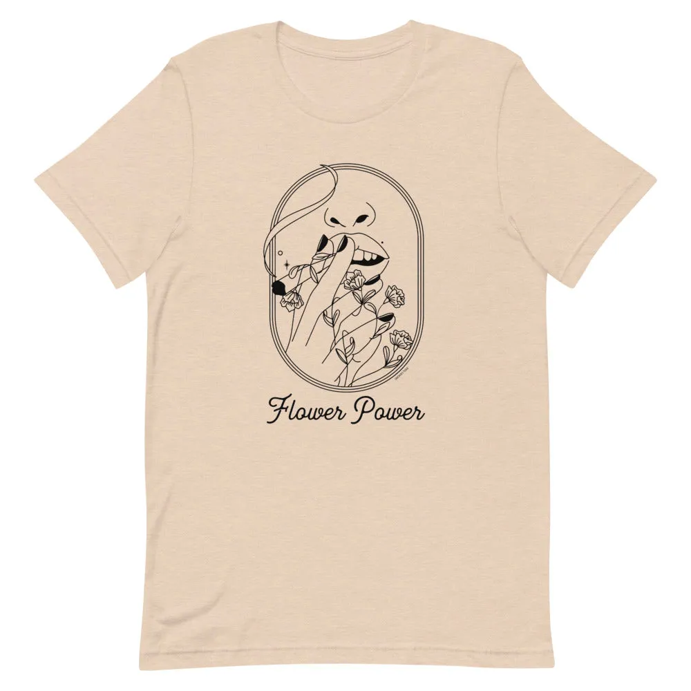 High Maintenance Minimalist Weed T Shirt - Pastels