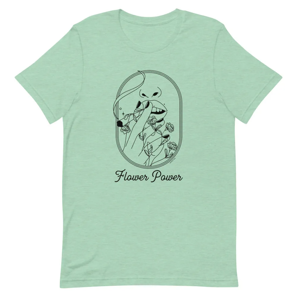High Maintenance Minimalist Weed T Shirt - Pastels