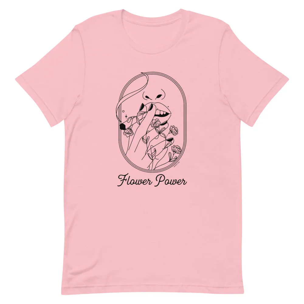 High Maintenance Minimalist Weed T Shirt - Pastels