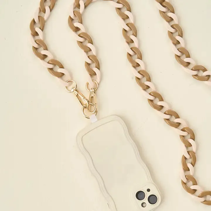 Hold the Phone Crossbody, Natural