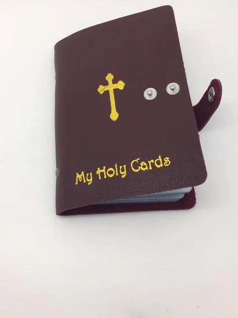Holy Card Maroon Wallet ( Maroon Leatherette)