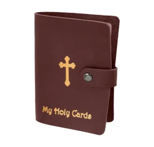 Holy Card Maroon Wallet ( Maroon Leatherette)