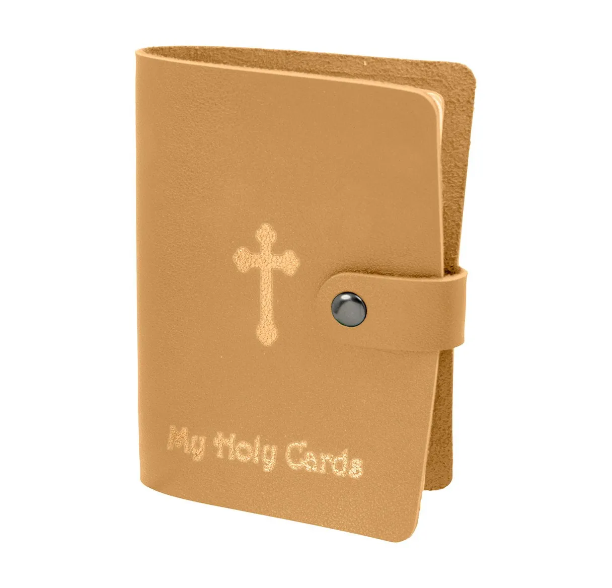 Holy Card Wallet ( Tan Leatherette)