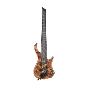 Ibanez Bass Workshop EHB1506MS-ABL Electric Bass Guitar w/Gig Bag, Antique Brown Stained Low Gloss