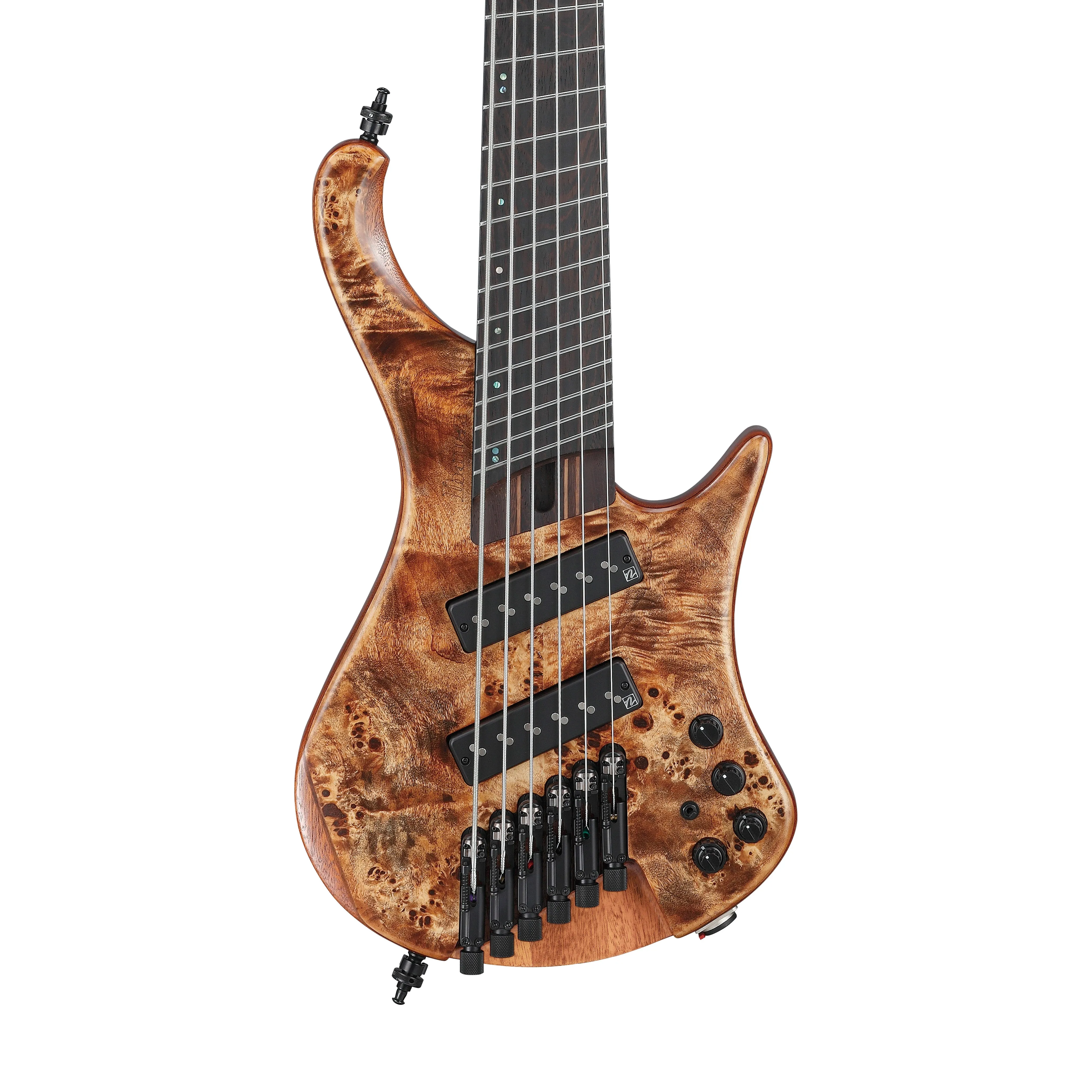 Ibanez Bass Workshop EHB1506MS-ABL Electric Bass Guitar w/Gig Bag, Antique Brown Stained Low Gloss