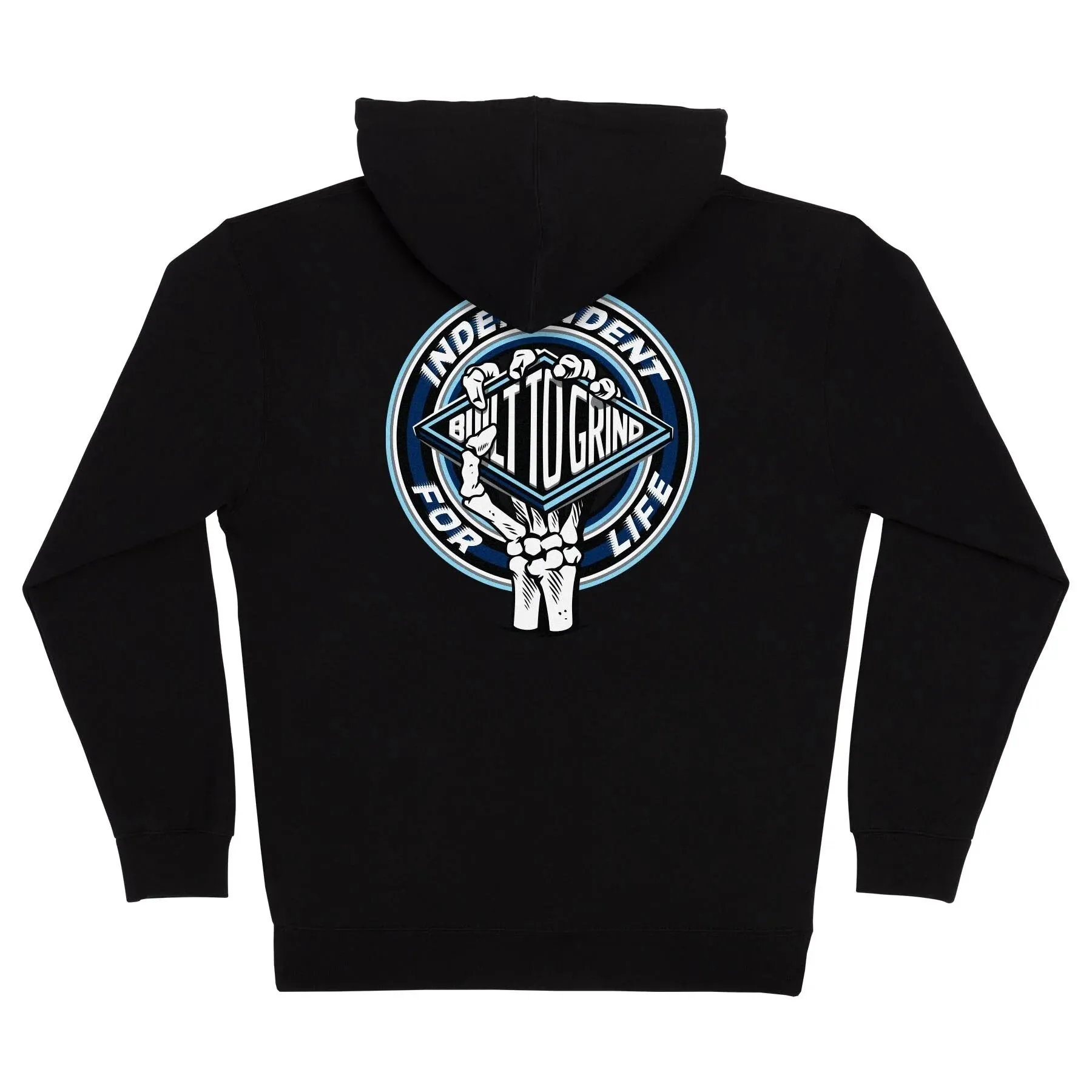 Independent For Life Clutch Zip Hoodie Black