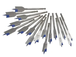 Irwin 17 Piece Blue Groove 4x Flat Bit Set