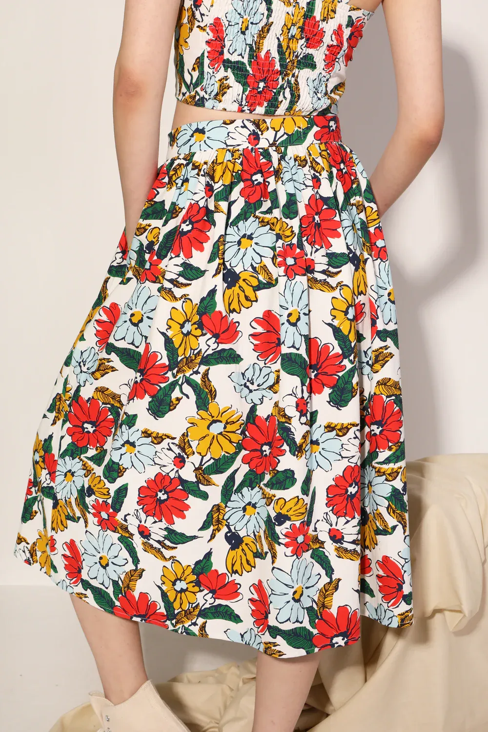 Isaac Skirt - Cosmos Floral