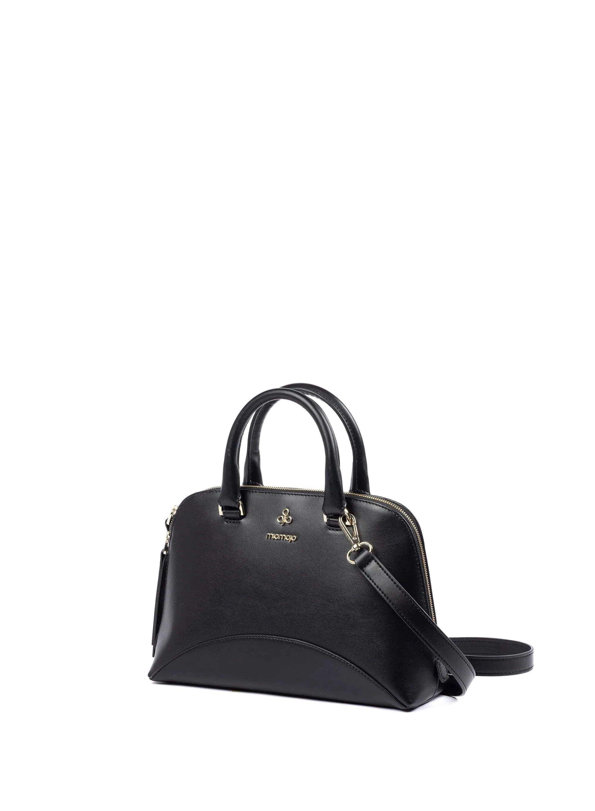 Isotta Corn Leather Vegan Handbag | Black