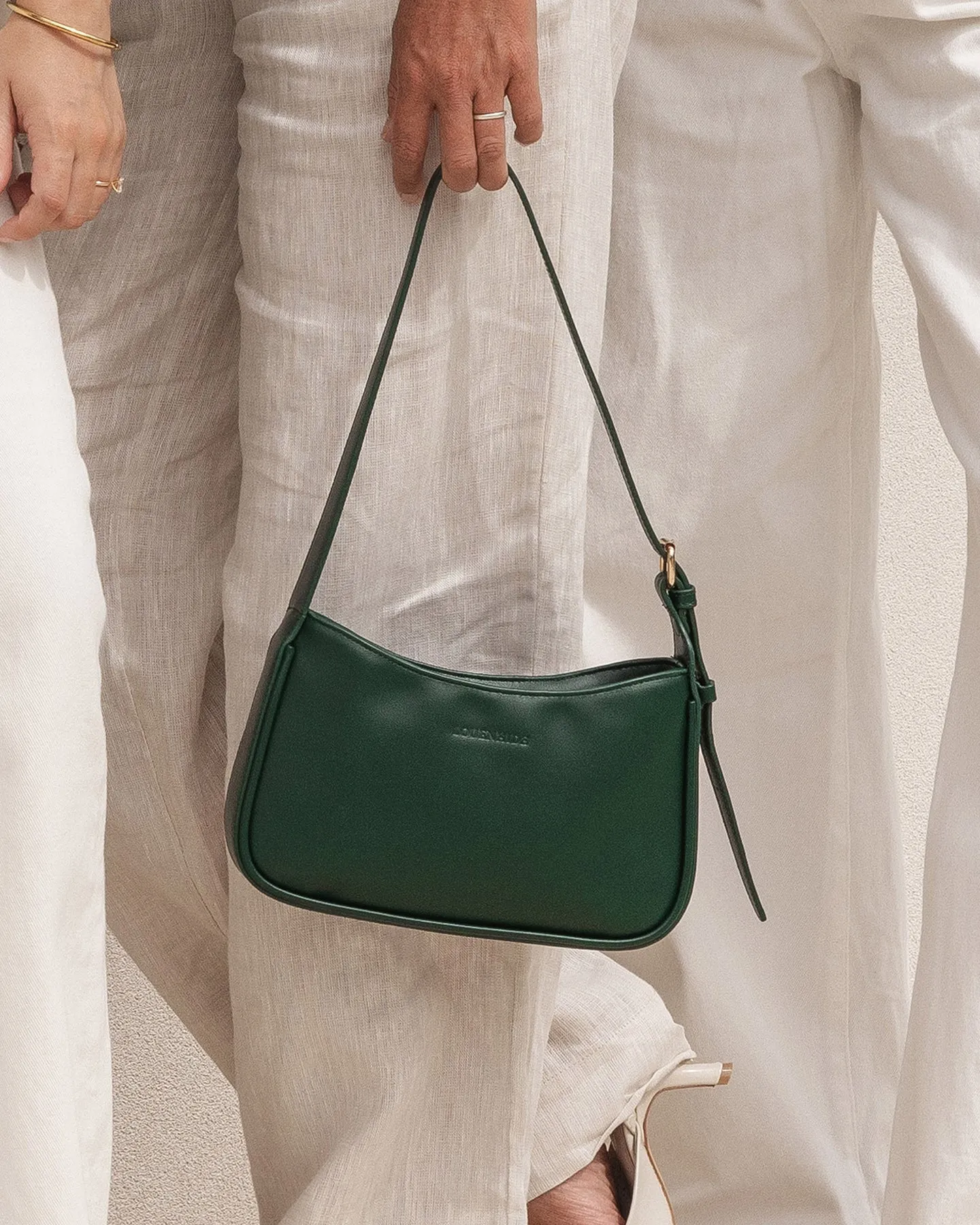 Ivy Shoulder Bag - Forest Green