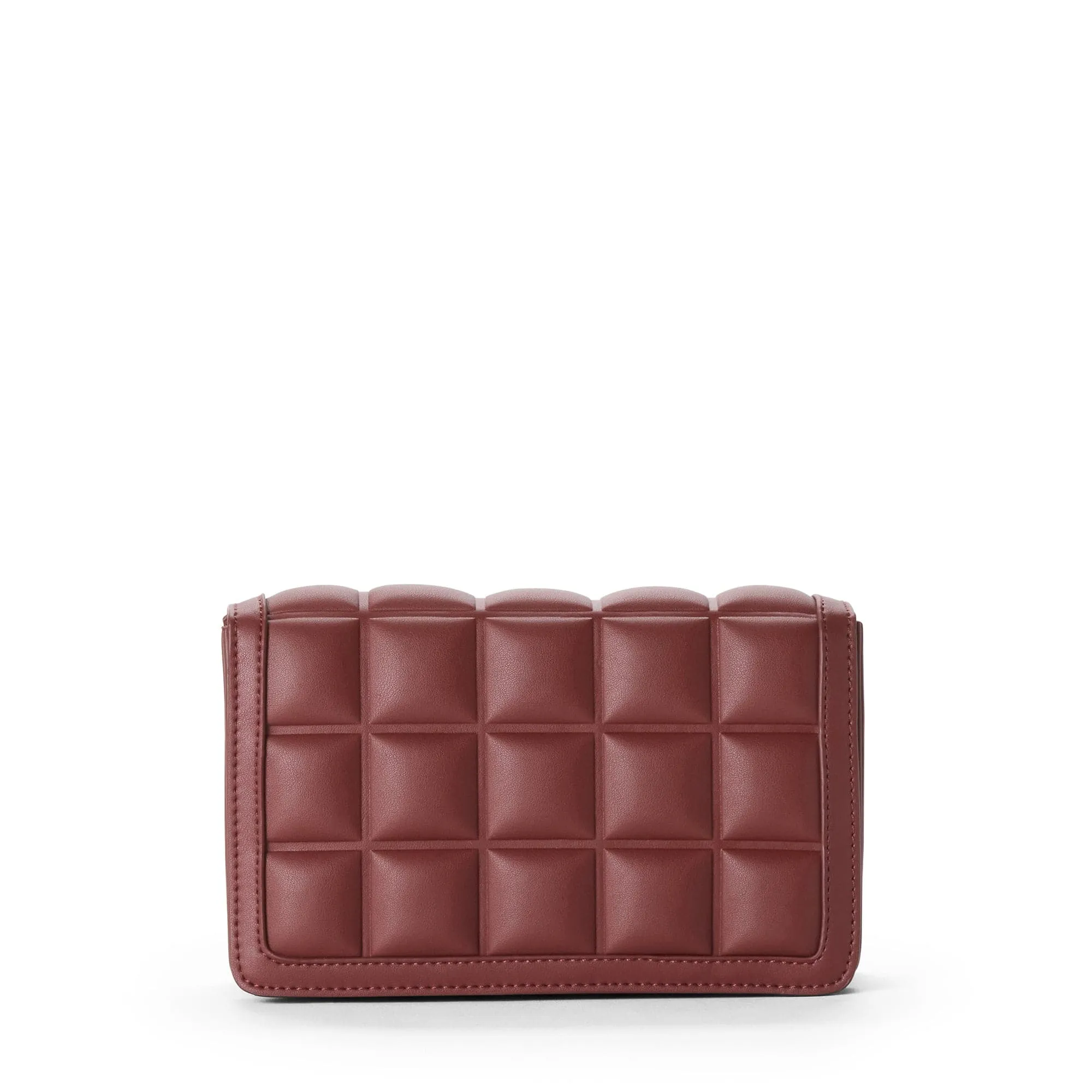 Jamie Vegan Leather Crossbody Bag | Auburn
