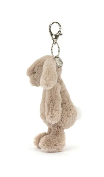 JELLYCAT BASHFUL BEIGE BUNNY BAG CHARM