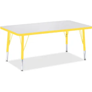 Jonti-Craft Berries Toddler Height Prism Edge Rectangle Table