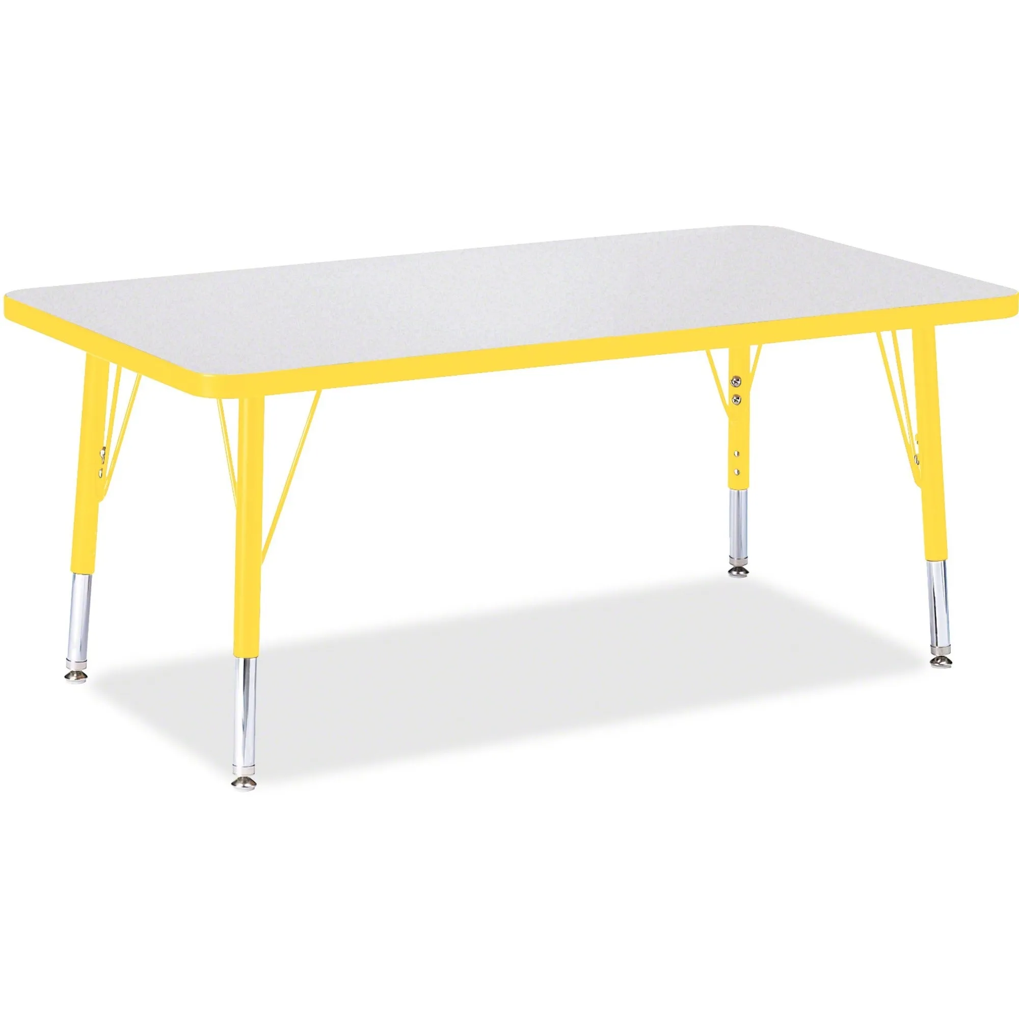 Jonti-Craft Berries Toddler Height Prism Edge Rectangle Table