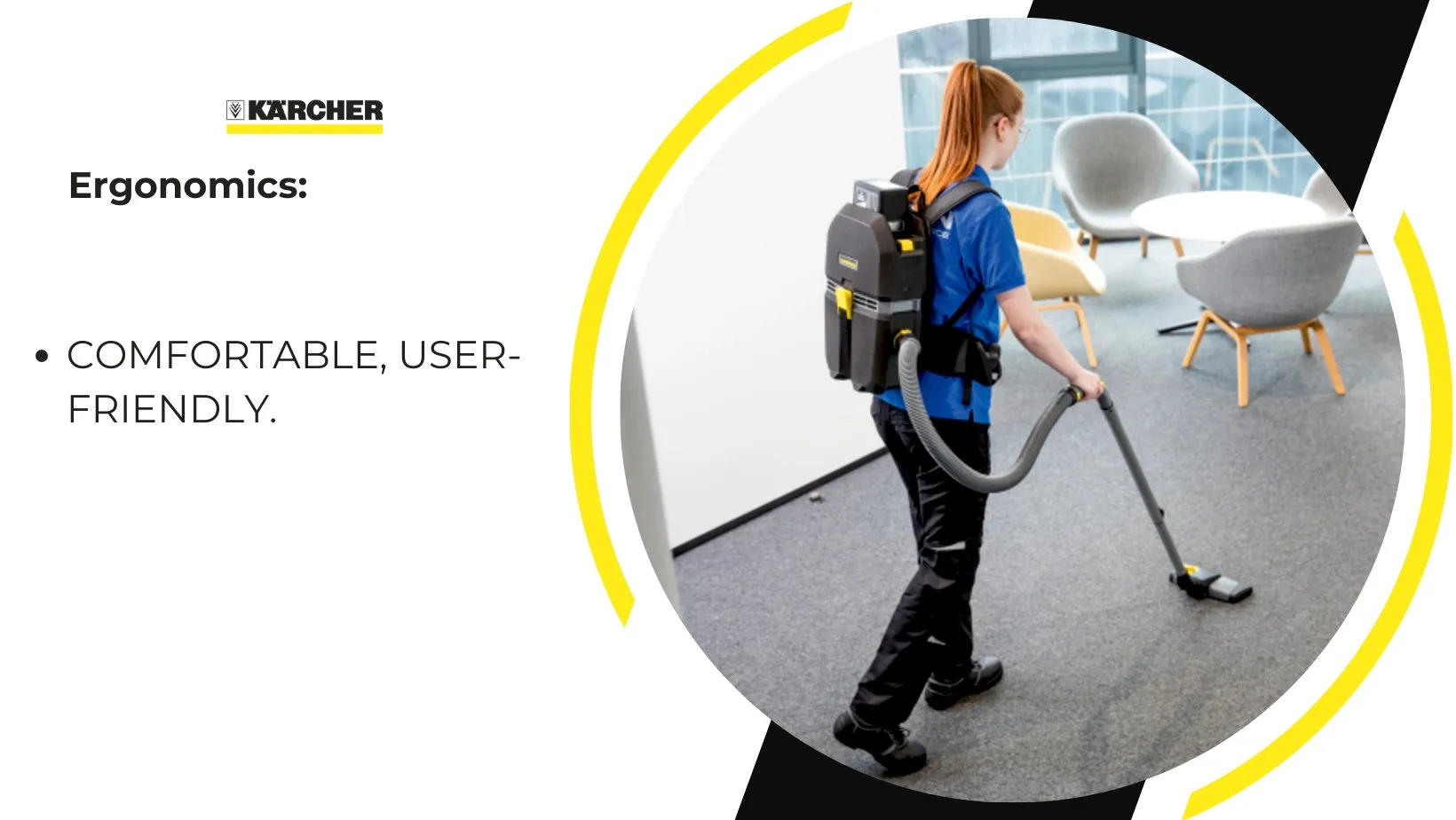 Karcher Battery-Powered Dry Vacuum Cleaner BVL 5/1 Bp Pack