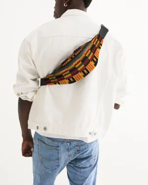 KENTE Print Crossbody Fanny Pack