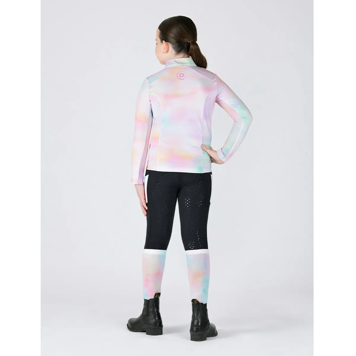 Kids Amy Airflow Mesh Panel Top - Pastel Cloud