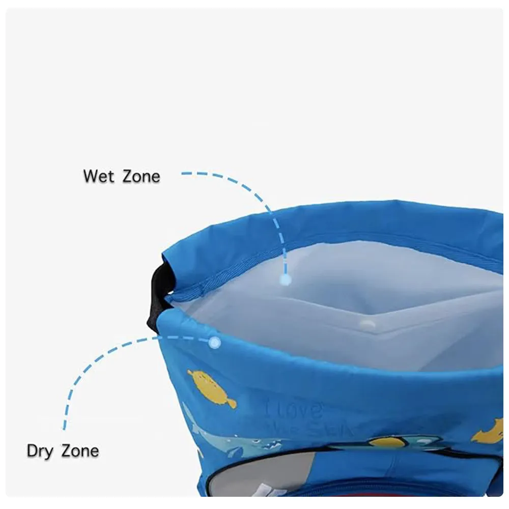 Kids Backpack with Dry and Wet Storage