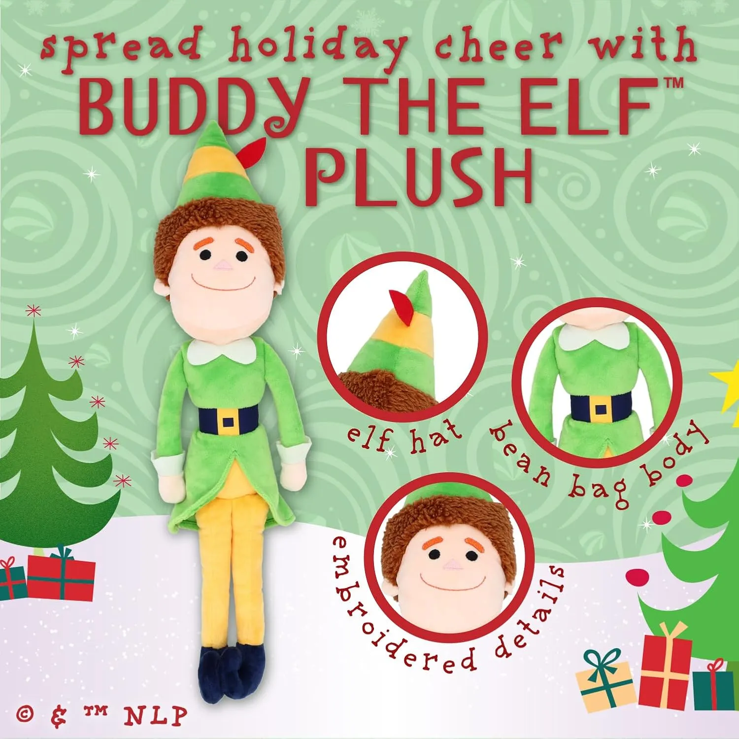 Kids Preferred Buddy the Elf Large Plush