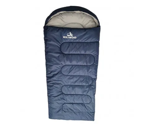 KILIROO Sleeping Bag 350GSM Navy Blue