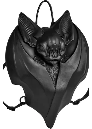 Killstar Vamped Up Bat Backpack Black