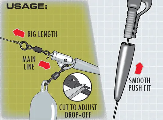 Kodex Tail Rubbers And Lead Clips
