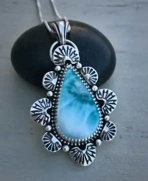 Larimar Pendant