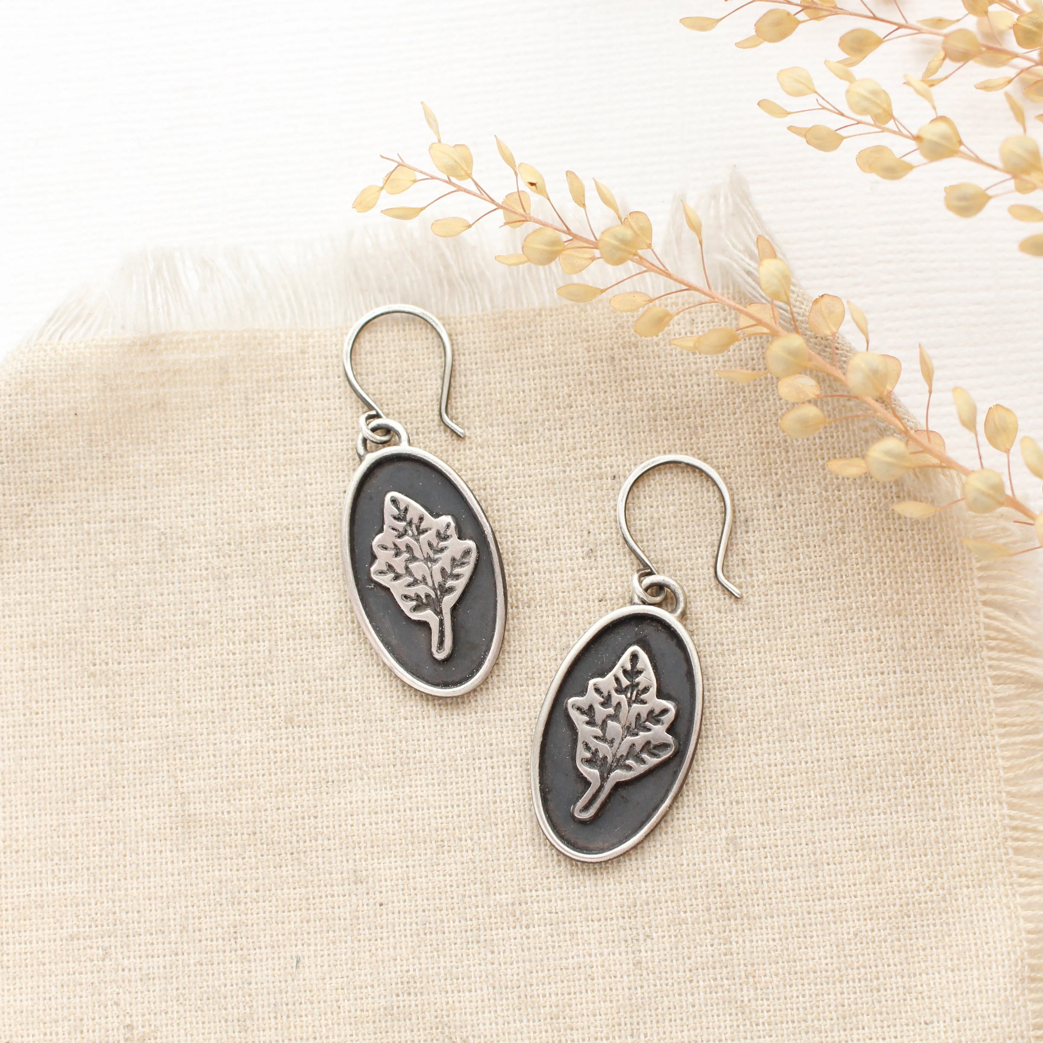 Layered Sprout Earrings
