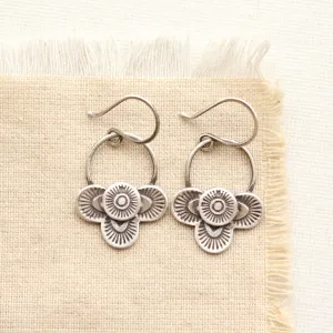 Layered Talara Loop Earrings