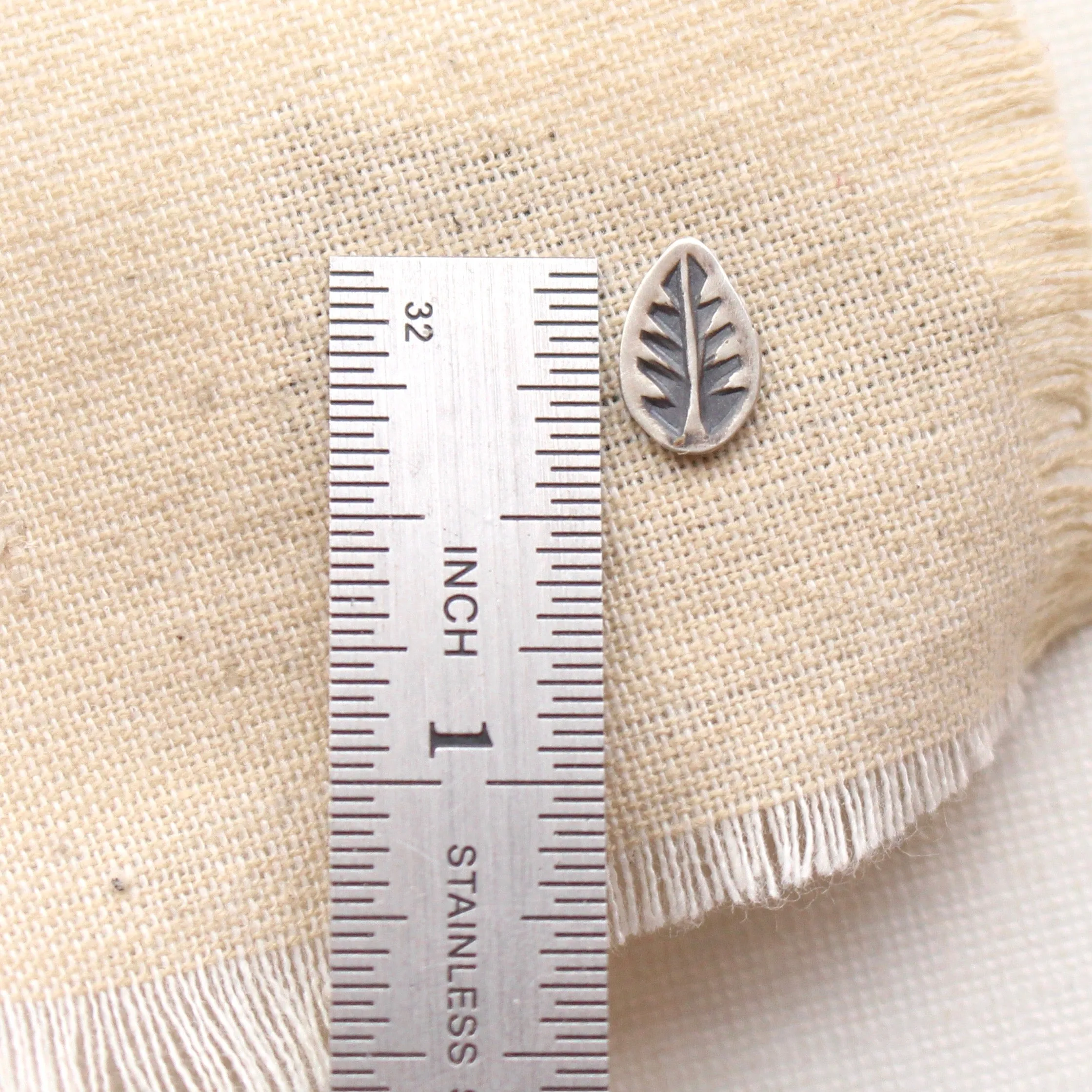Leaf Post Earrings