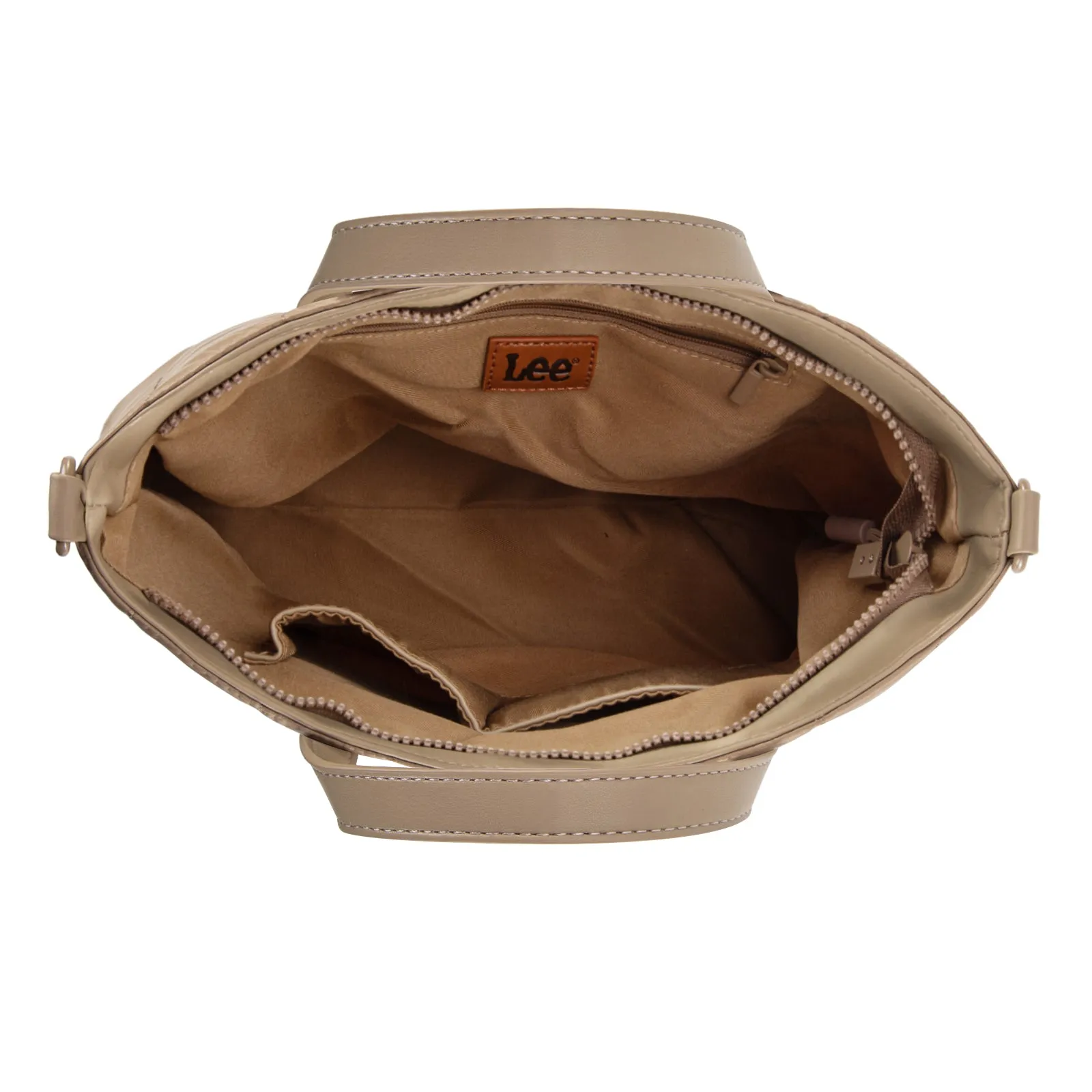 LEE49-006  LEE Quilted Puffer Tote/Crossbody With Pouch